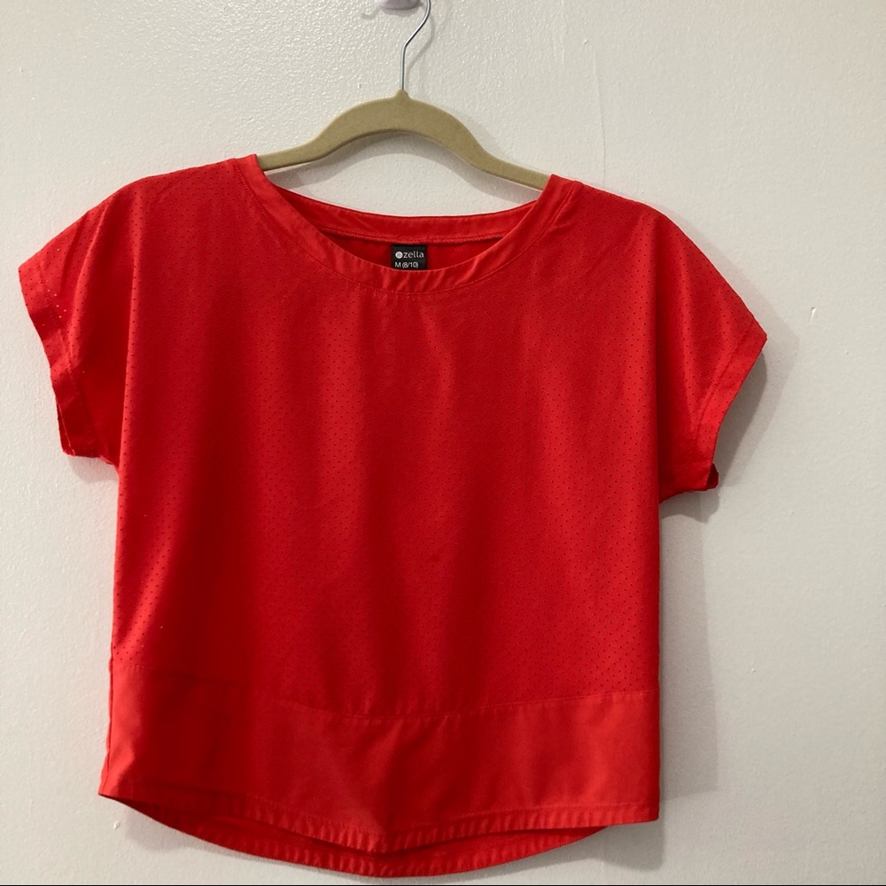 Zella Girls Perforated Shirt Size M8/10